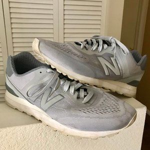 New Balance Men's Sneakers, light gray, Size 14